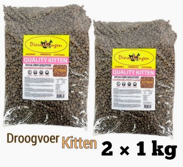 Budget Premium Kitten: Ontdek het Beste Kattenvoer voor Kittens 2×1kg