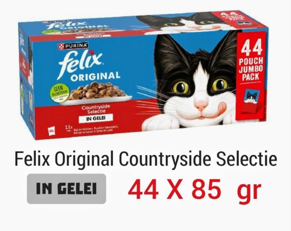 Felix Natvoer voor Volwassen Katten 𝟰𝟰×𝟴𝟱 𝗴